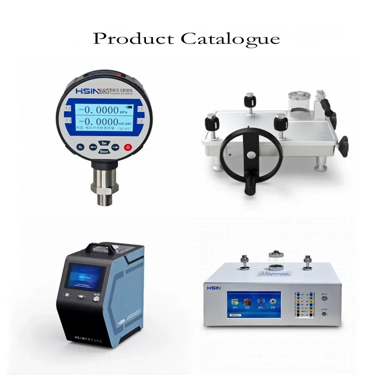 HSIN6000B Field Portable Automatic Vaccum Pressure Calibrator Intelligent Pressure Calibration Test Equipment with Data Logger