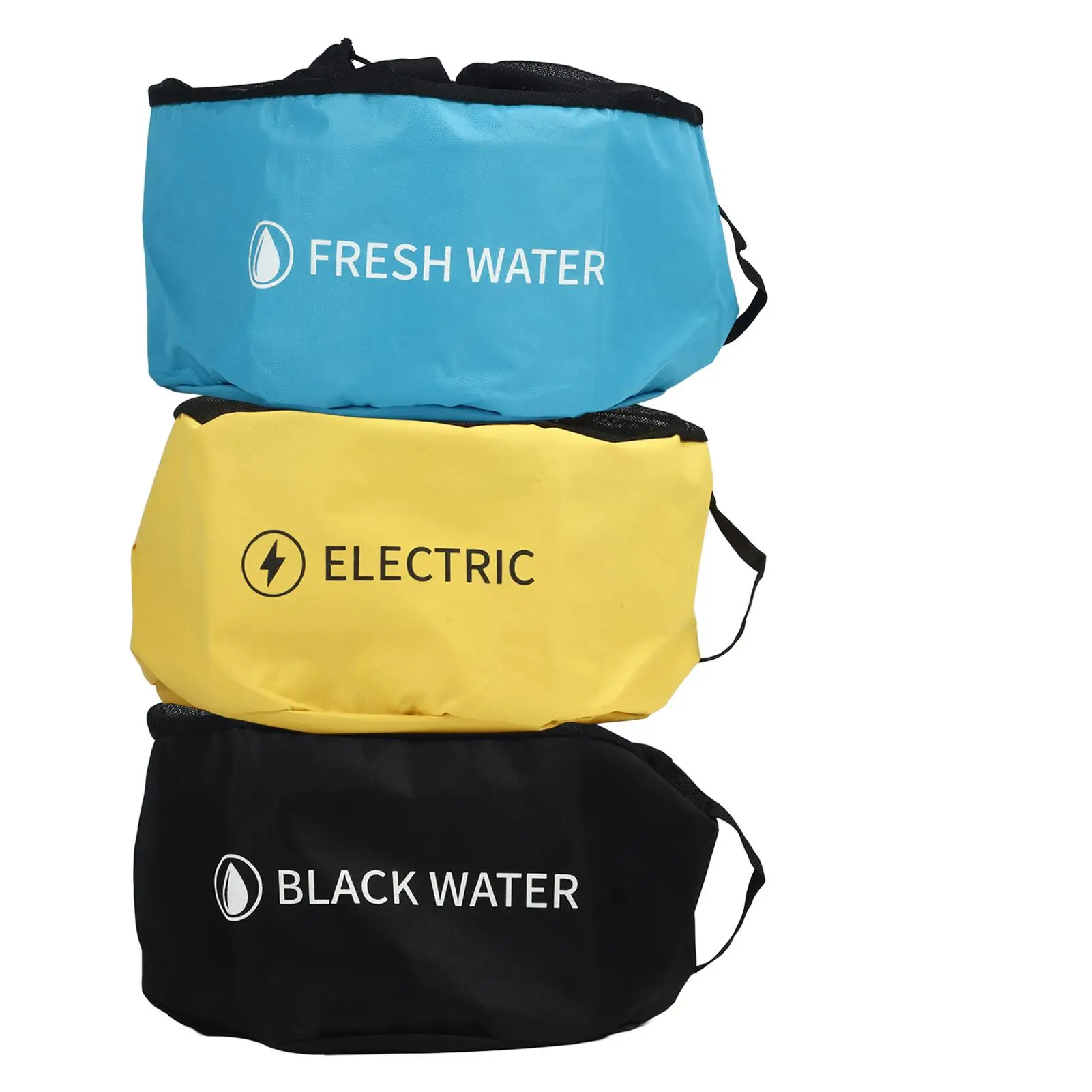 

Breathable RV Water Hose Bag with Multiple Storage Areas - Ideal for electrical Cords - Multifunctional RV Accessories