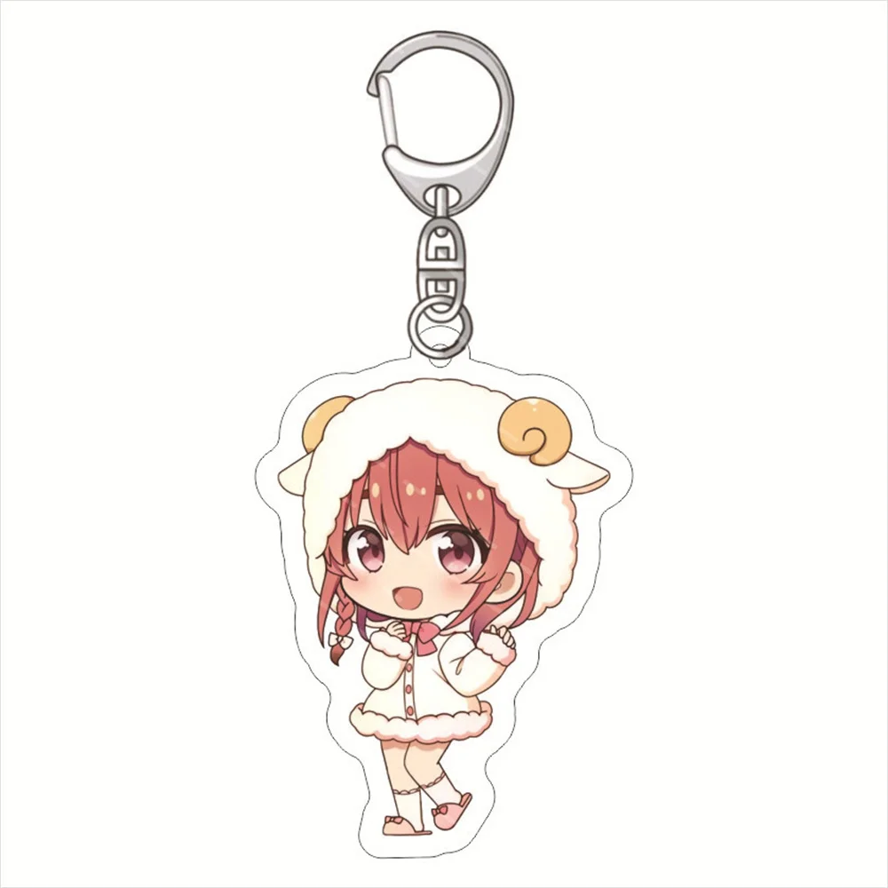 Anime Rent A Girlfriend Figures Sexy Chizuru Sakurasawa Action Model Acrylic Keychains Kawaii bag pendant Keyring Gifts