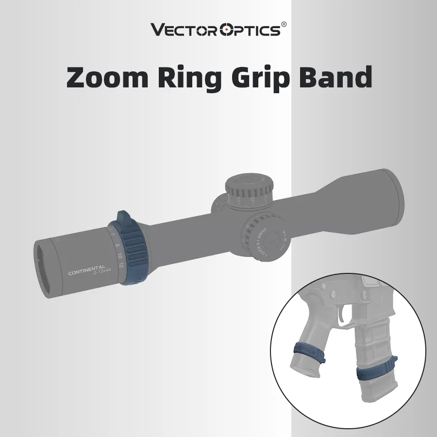 Vector Eco-Friendly Silicone Zoom Ring Grip Band for 42Mm To 50Mm Eyepiece Zoom Rings Scope Accessories