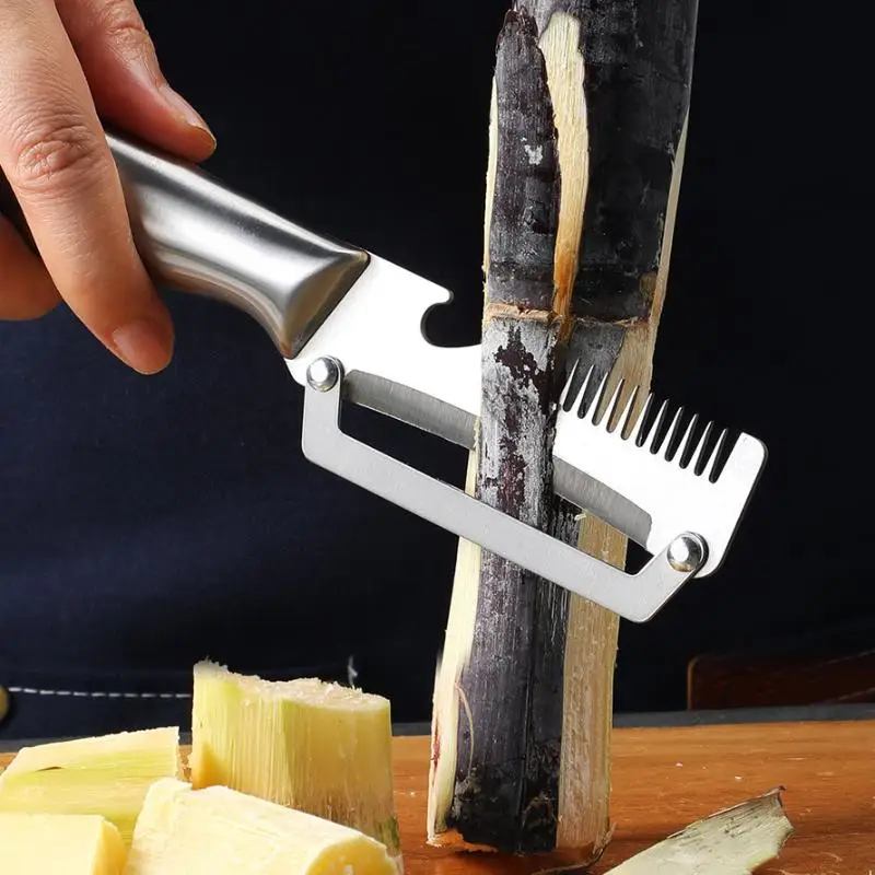 Versatile Kitchen Tool For Peeling Shredding Multifunctional 3-in-1 Stainless Steel Peeler Vegetable Fruit Slicer Shredder