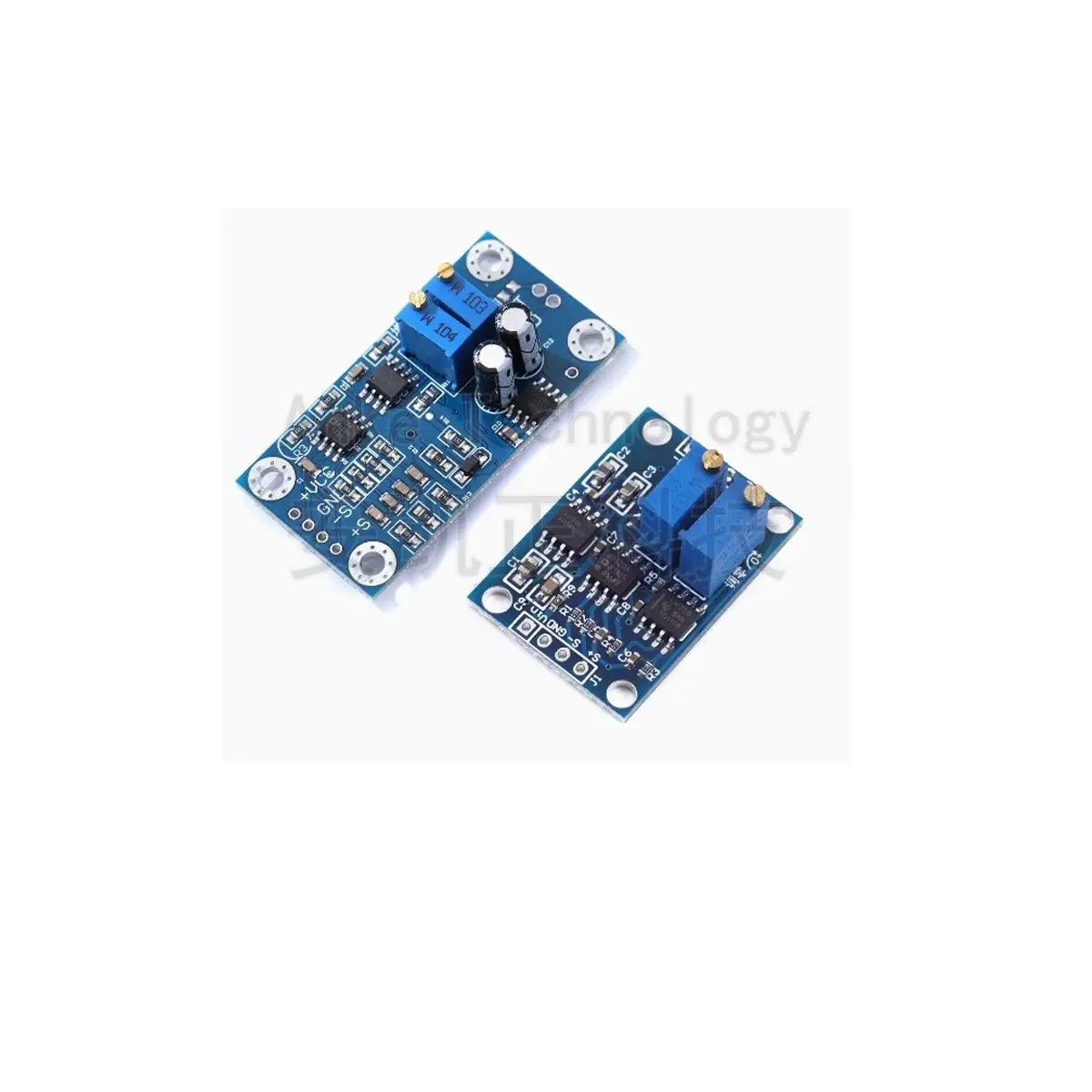 

High-precision microvolt/millivolt voltage amplifier module, small-signal instrumentation amplifier, AD620 transmitter