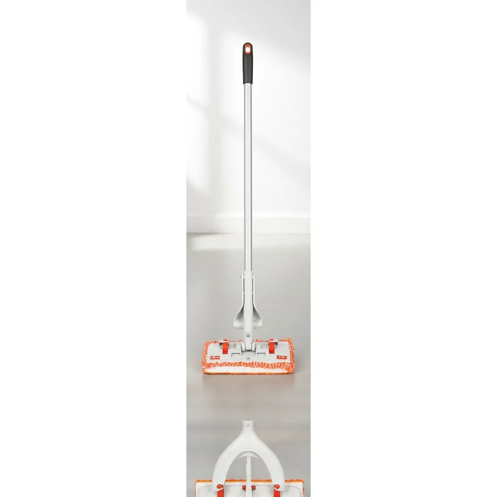 

Premium Butterfly Mop with Microfiber Layer, Quick-Dry Design & Comfortable Handle for Effortless Floor Cleaning