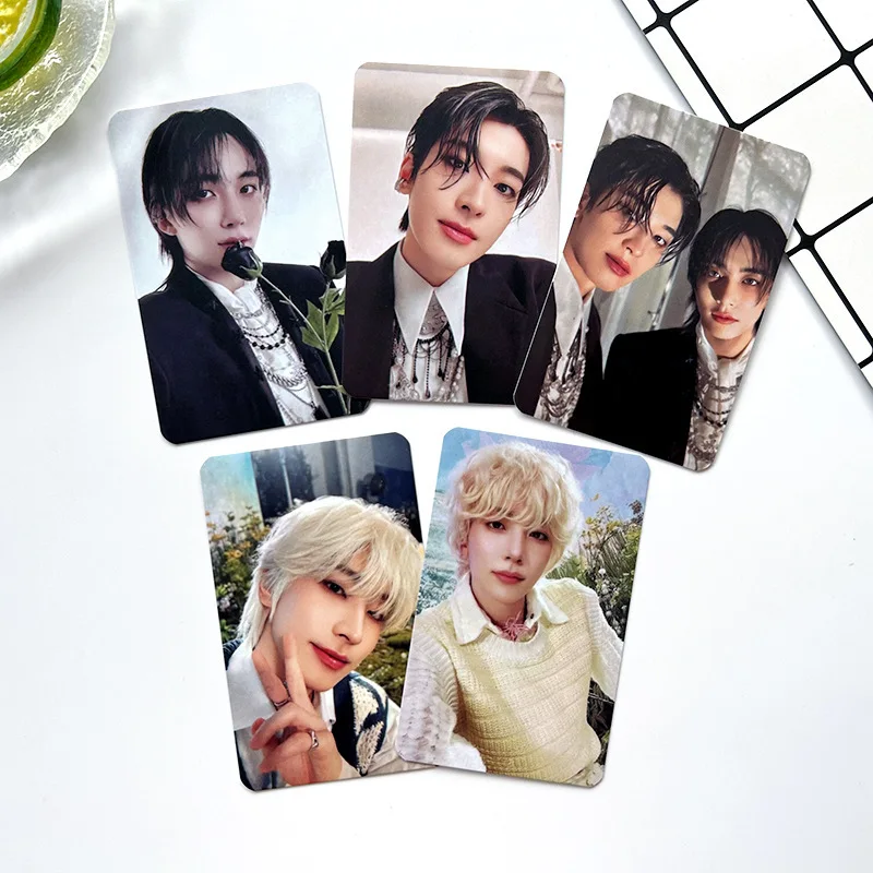 5Pcs/Set KPOP Jeonghan Wonwoo THIS MAN 1st Album Photocards Double Sides Fashion Selfie Lomo Cards Postcards Fans Birthday Gifts