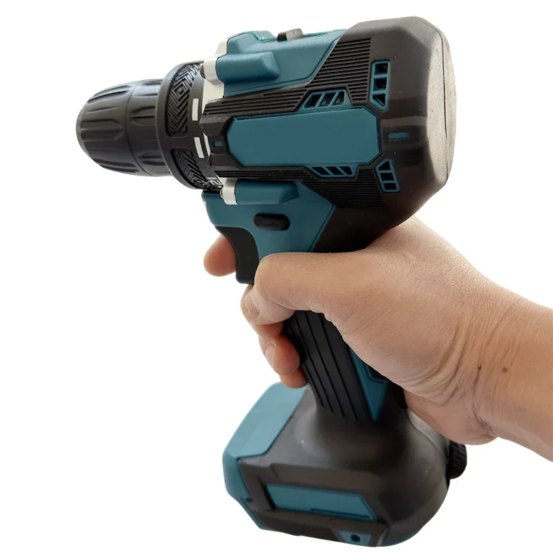 

1700RPM 40NM 410W Compact Cordless Screwdriver Brushless Electric Drill 18V – Works with Makita 18V Battery Pins