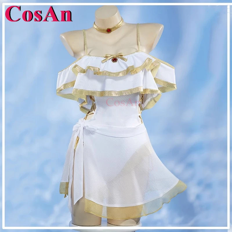 

CosAn аниме Frieren: Beyond Journey's End Frieren костюмы для косплея милый милый купальник летние приморские комбинезоны купальники S-XL