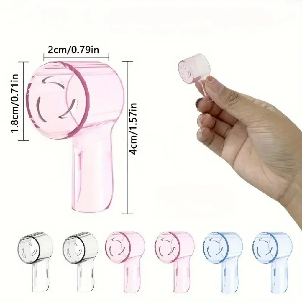 2-8Pcs Colors Toothbrush Dustproof Covers Caps Compatible with Braun Oral B & iO Series Electric Toothbrush Head Protector