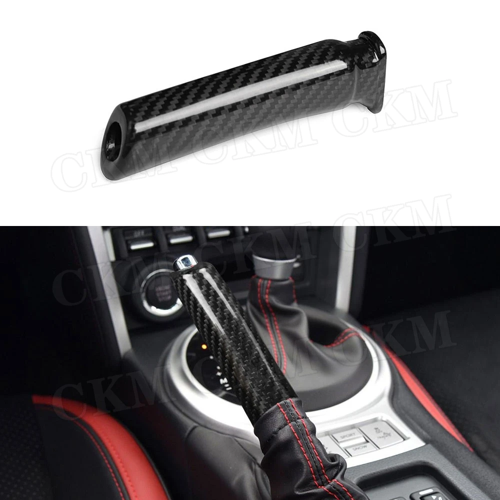 

Carbon Fiber Car Handbrake Shell Hand Brake Trim Cover For Toyota GT86 FT86 ZN6 Subaru BRZ 2013-2020