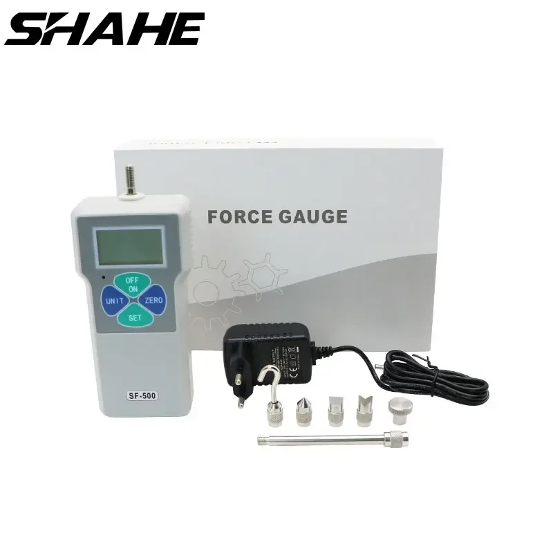 SHAHE Digital Push Pull Force Gauge Portable Dynamometer Tester Meter Economical Digital Force Meter