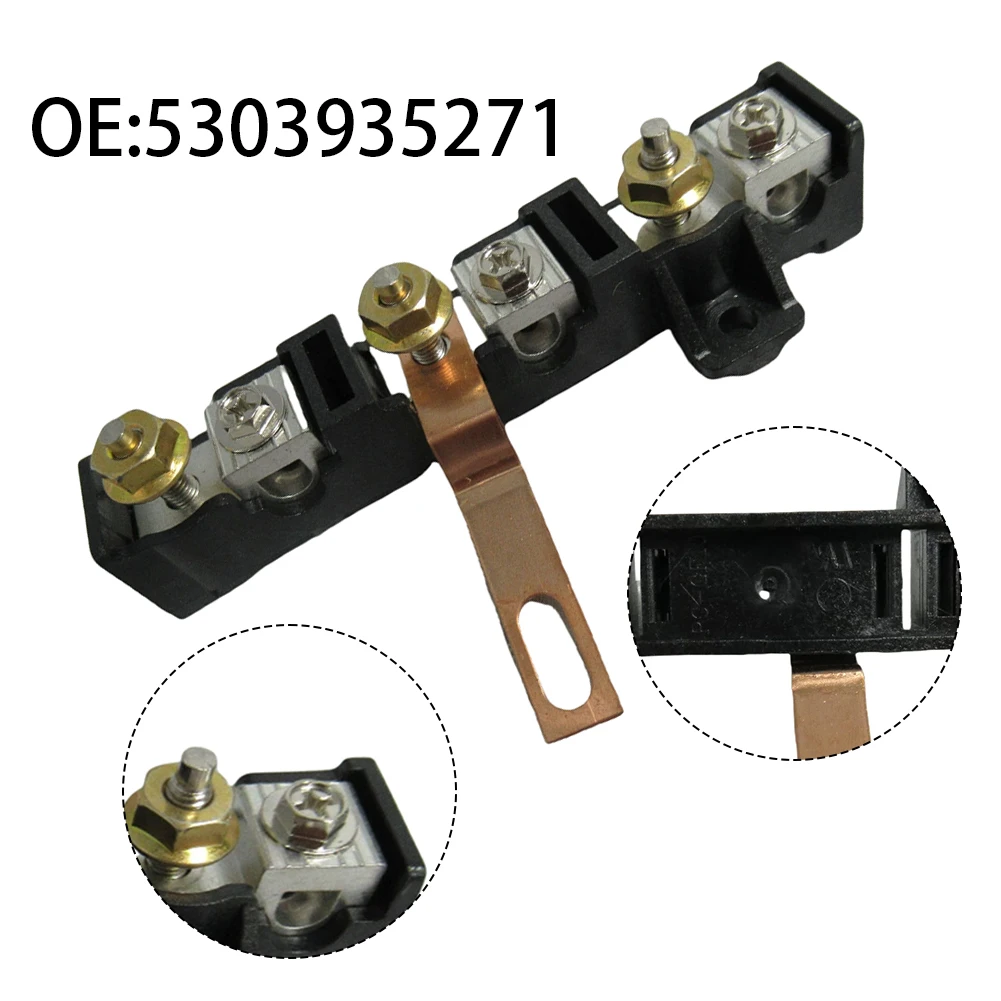 

Black Plastic 1pcs Oven Range Terminal Block Kit 5303935271 AP4353768 1466751 75303935271 AH2333392 For Electrolux Series