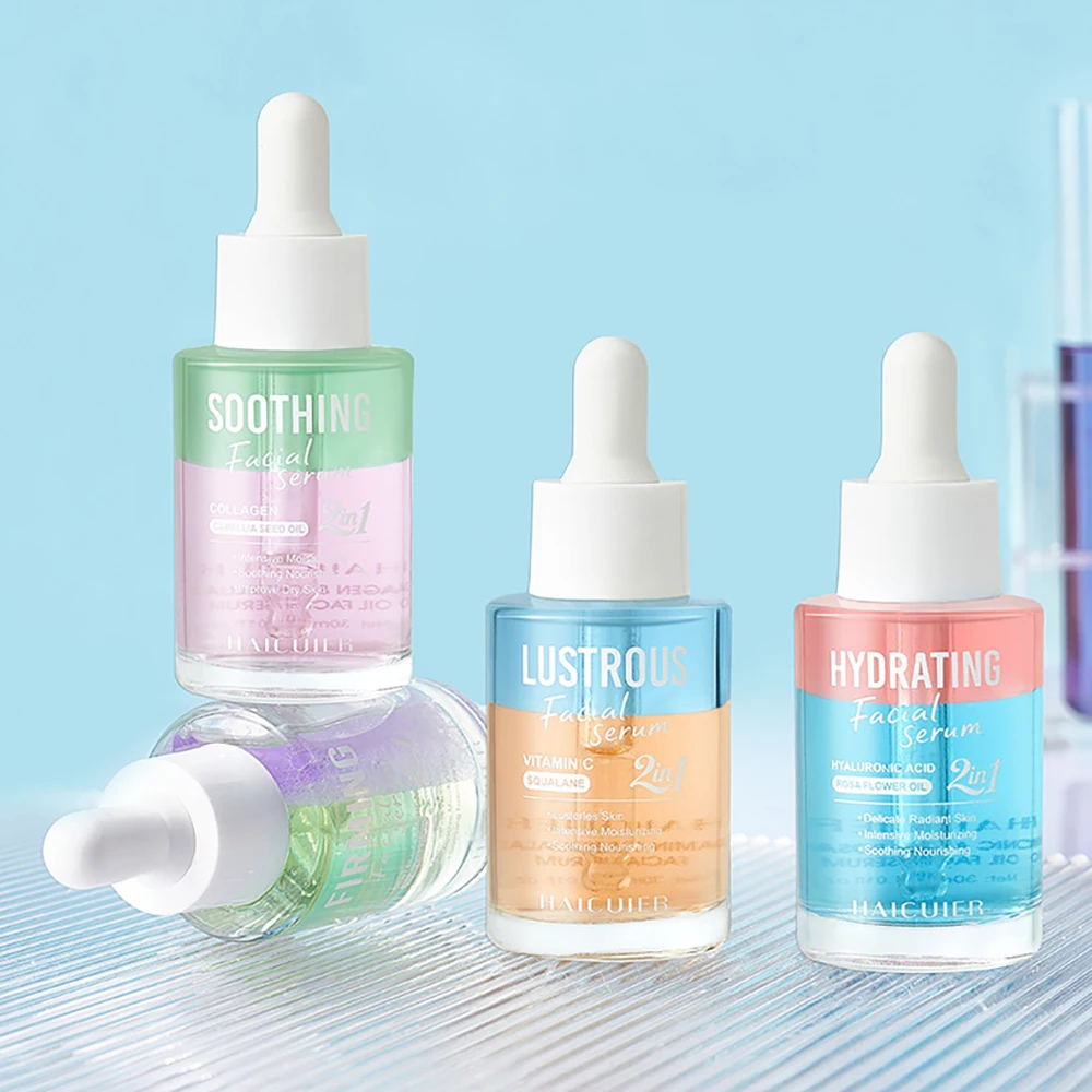 

Hyaluronic Acid Vitamin C Facial Centella Asiatica Essence Beauty Reduce Wrinkles Brighten Moisturizing Face Serum Skincare