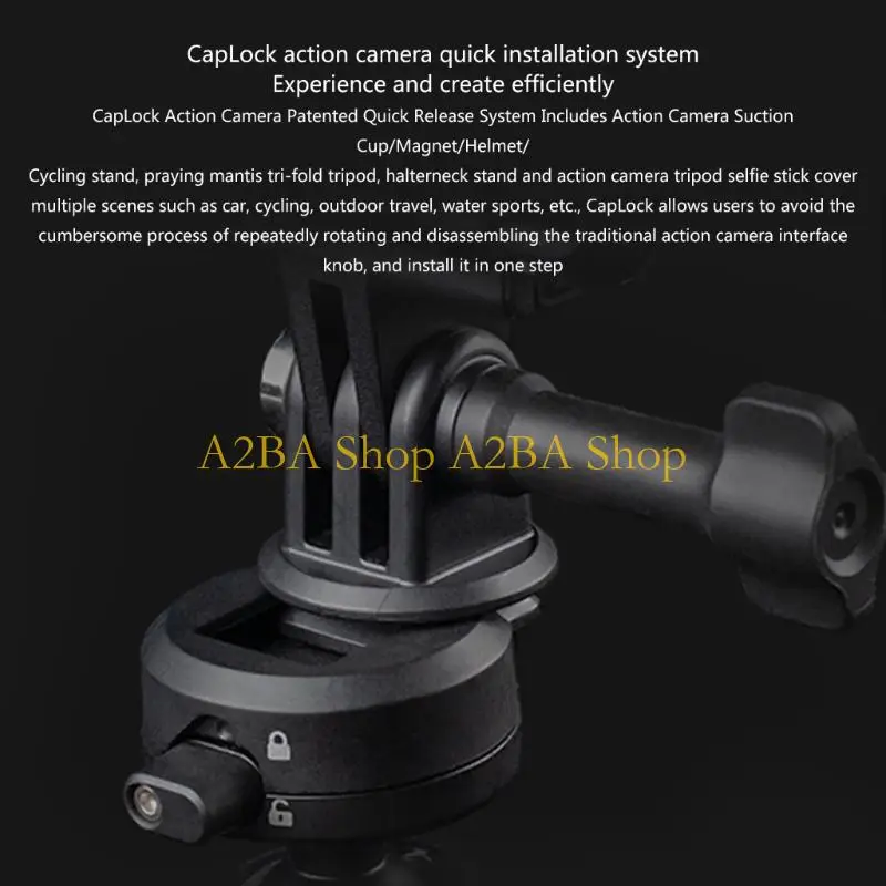 A2BA 5PCS TRIPODS TRIPODS ADAPTER يدعم التثبيت 4 في اتجاه ل