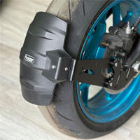 Motorcycle Rear Fender Mudguard Mudflap Wheel Hugger Splash Guard Cover For 675NK 675SR  675 NK675 SR