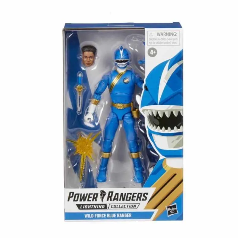 هاسبرو باور رينجرز لايتنينج كوليكشن دينو ثاندر يلو رينجر/لوست جالاكسي جرين/ويلد فورس بلو أكشن نموذج لجسم الهدايا