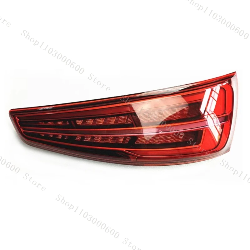 For Audi Q3 2016 2017-2019 LED Tail Light Rear Trunk Lamp Cover Signal Lamp Brake Reverse Steering Taillight Car Accessories