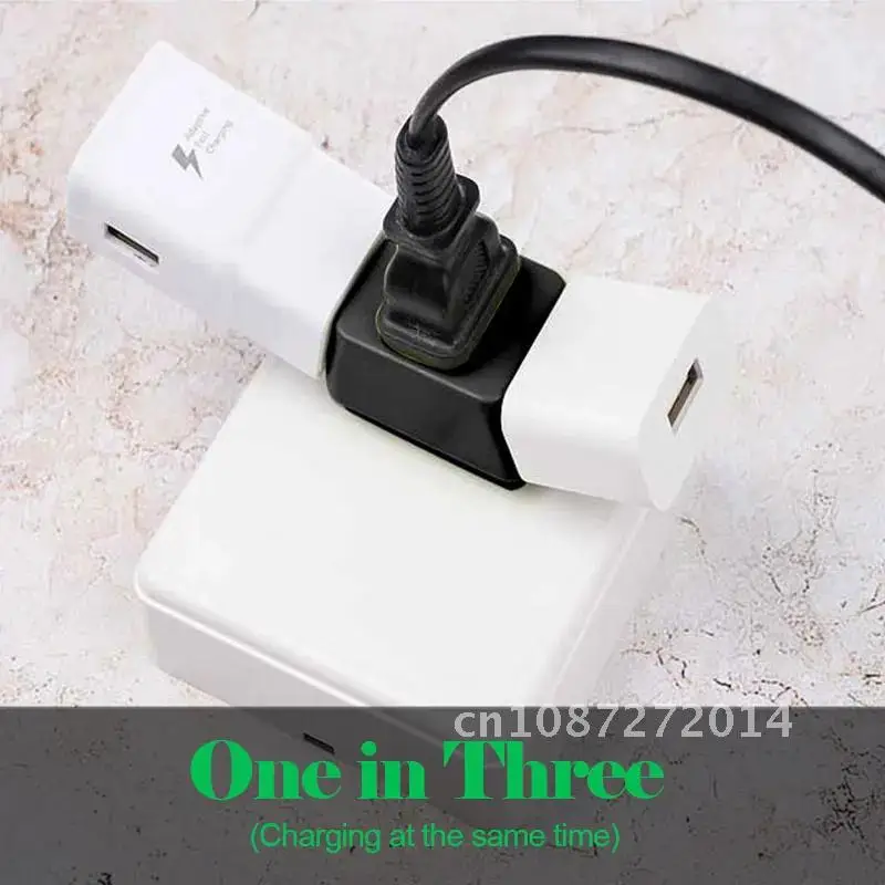 

1 Socket US Plug Turn 3 United States Japan Canada India Travel Power Converter Charger Wall Socket Adapter Power Conversion