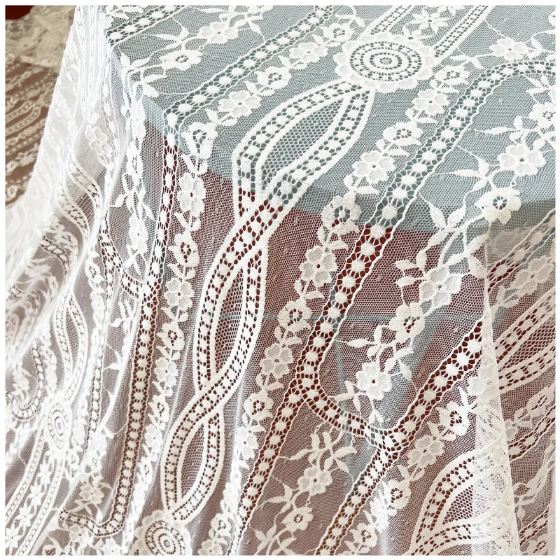 new-style-cheongsam-and-wedding-dress-french-thick-vertical-striped-lace-designer-eyelash-high-end-branded-lace-fabric