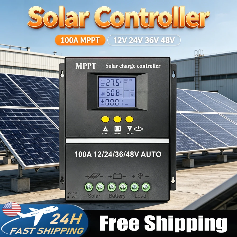100A Mppt Solar Cha…