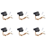 6X 1.9G Plastic Servo For Wltoys V966 V911S V977 V930 V931 XK K110 K124 A600 A430 A800 RC Helicopter Parts Accessories