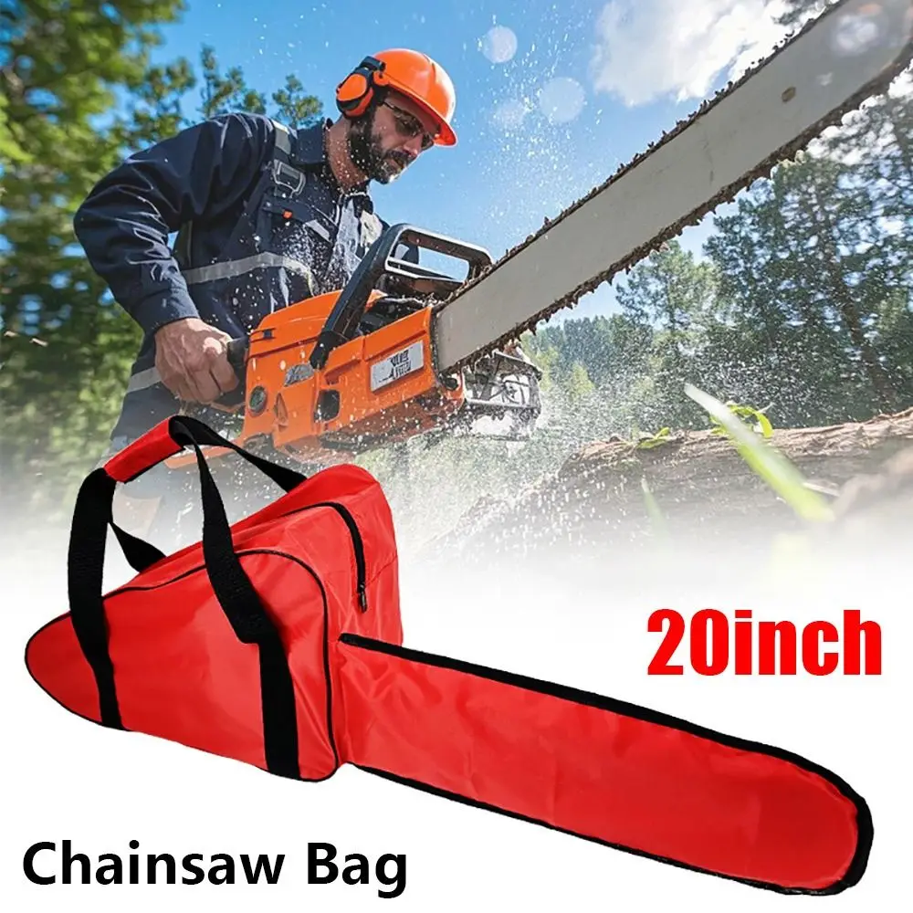 1Pcs Durable 20inch Chain Saw Bag Oxford Cloth Waterproof Sawboard Bag Portable Carrying Bag for Lumberjack Tool