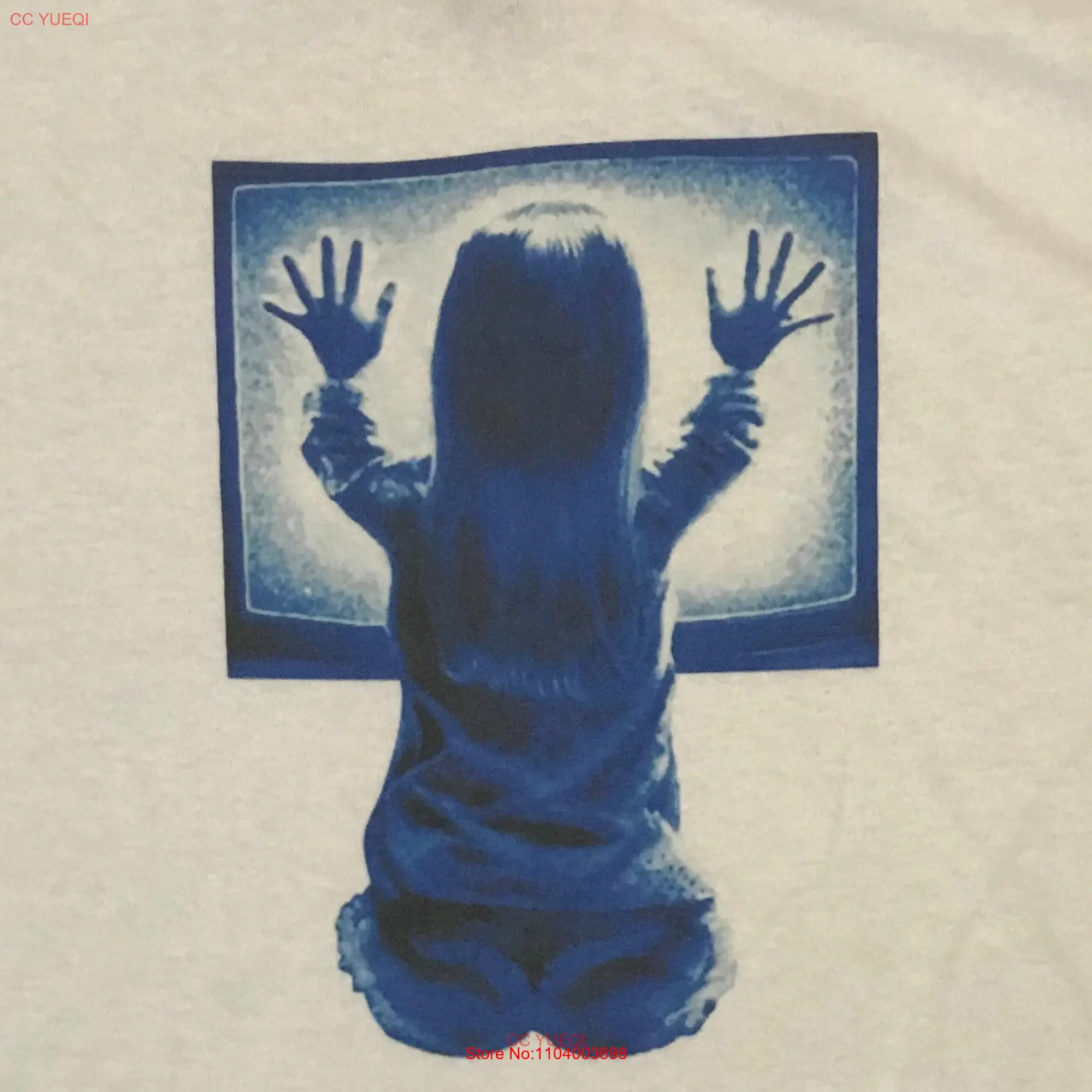 Poltergeist retro horror ghosts movies white t shirt any size long or short sleeves