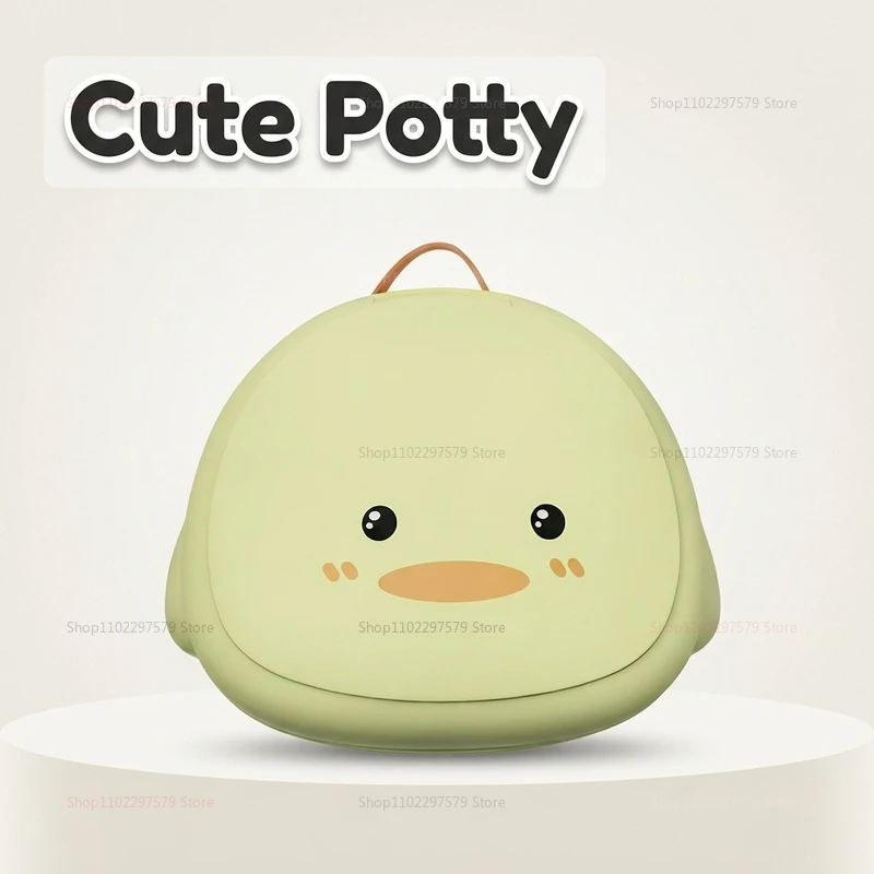 Foldable Toddler Travel Potty Portable Leak Proof Emergency Potty for Potty Training Boy Girls Baby Children Outdoor Car Camping