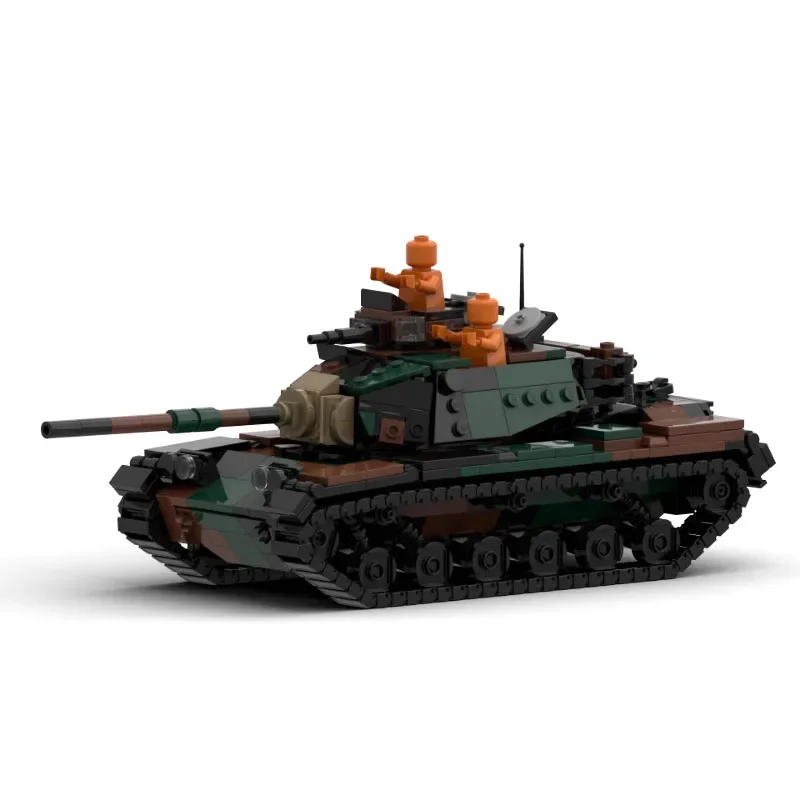 Moc- 165695   Compatibele Lego M60 Tank Bouwstenen Mini Deeltjes Assemblage Speelgoed Geschikt Voor Kinderen Onderling Verbindende Blokken