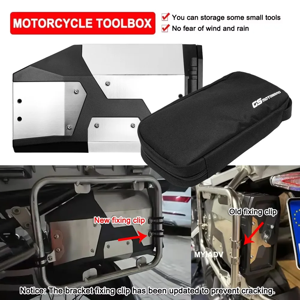 

Motorcycle Suitcase Toolbox Inner Bag For CFMOTO 450MT 700MT 800MT For CF-MOTO 450 700 800 MT Tool Box Repair Tools Storage Bag
