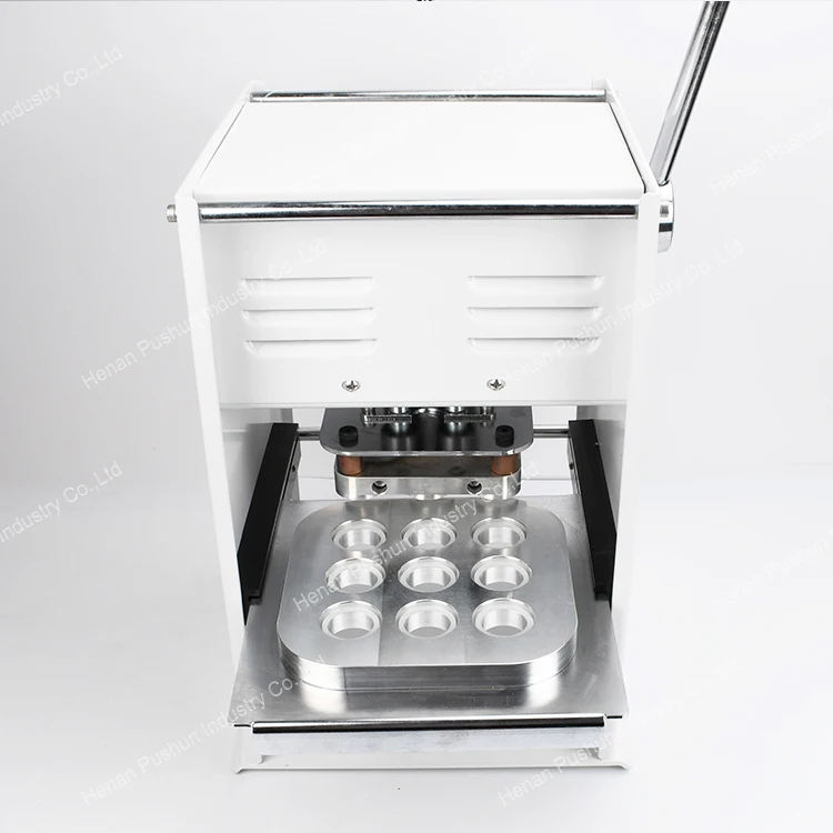 Manual nespresso coffee capsule heat sealing machine for K Cup Packing