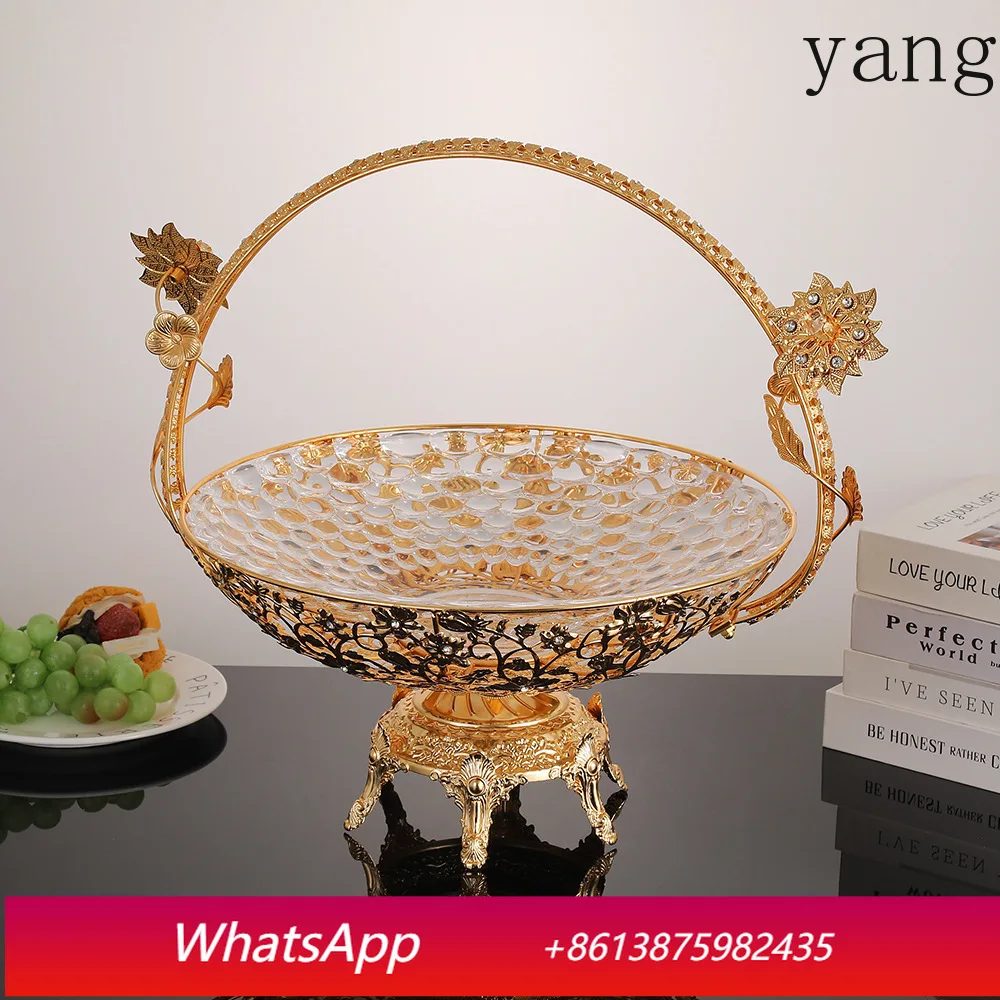 

CX light luxury household basket fruit plate living room coffee table decorative candy plate