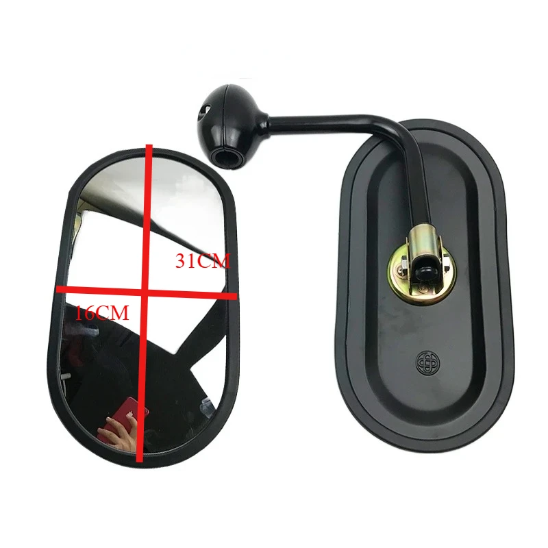 Excavator rearview mirror parts kobelco sk Hitachi zx Doosan Daewoo Carterpilla snay sy DX kutoba reflector HIH SUMITOMO SH31X16