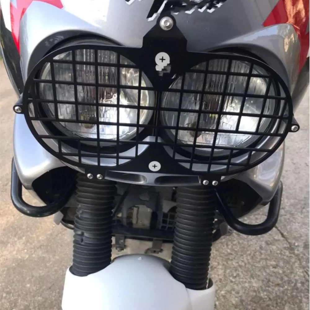 

For Honda XRV750 Africa Twin 1996-2002 Motorcycle Accessories Headlight Protector Guard Front Head Lamp Grill Protection Cover