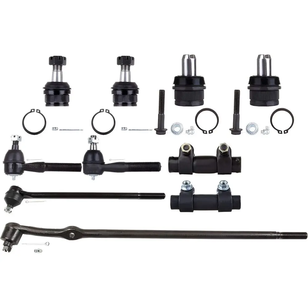 

10PCS Front Tie Rod End Inner Center Link Suspension Kit for 1987-1996 Ford F-150 RWD/2WD
