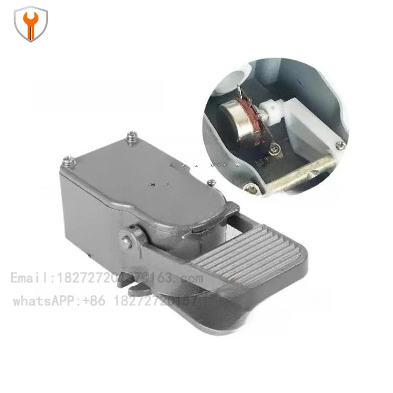 Motor Governor 4.7K Potentiometer Foot Switch Speed Governing Pedal Switch For Frequency Control