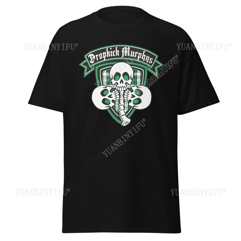 Dropkick Murphys T-Shirt: Celtic Punk Band Merch Fashion, Gothic Death Melodic Thrash Metal Band