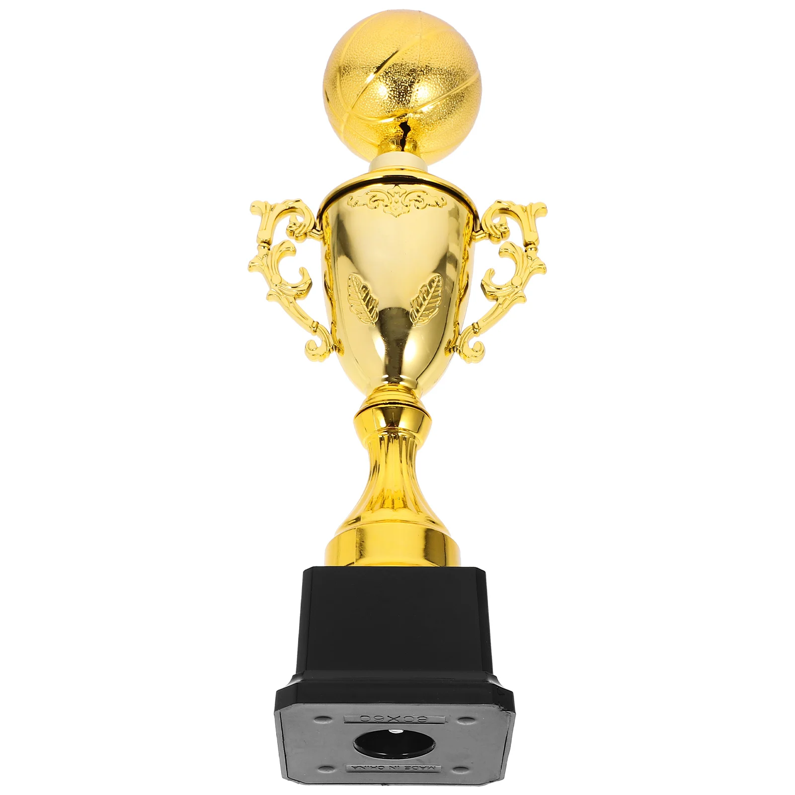 

Basketball Trophy Award for School Competition Party Supplies Large Plastic Shaped Figurine Decor Stickers