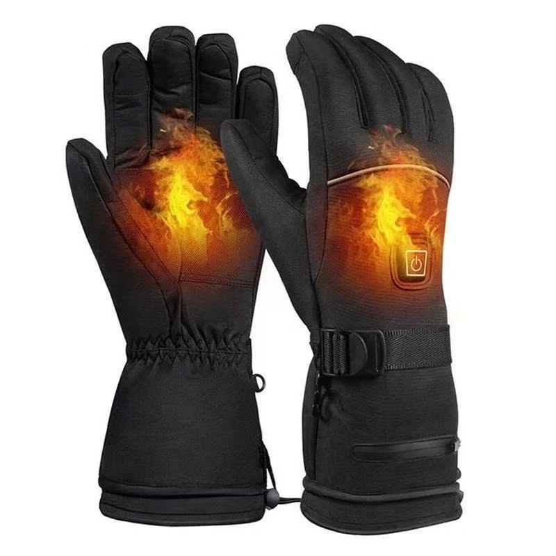 Heated Gloves Rechargeable Snowboard Gloves Liners Hand Warm Touch Screen Sport Ski Glove