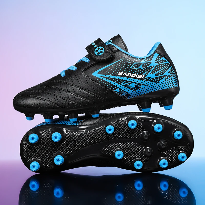 

Children‘s Football Shoes Outdoor Soccer Cleats Non-slip Football Sneakers Ultralight Futsal Shoes Kids TF/FG Spiked Soccer Shoe