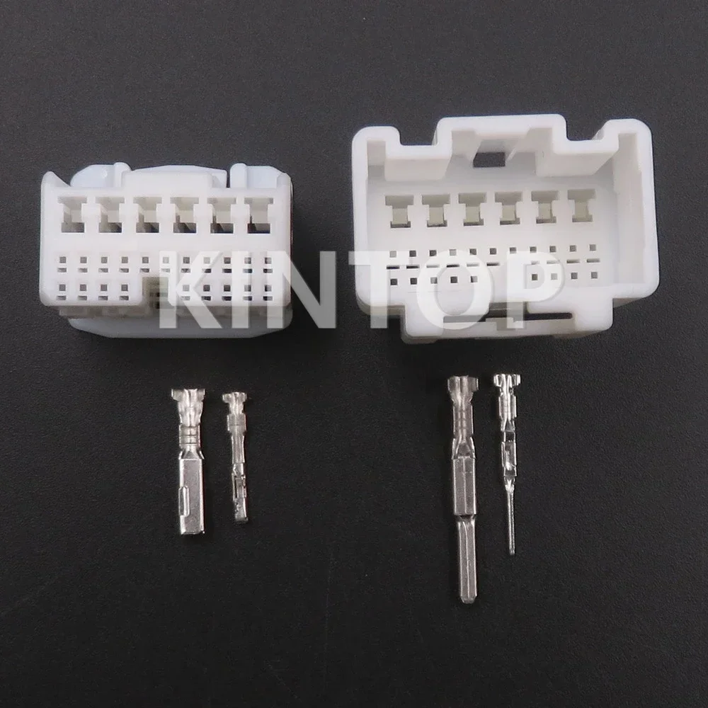 1 Set 26 Pins Car ECU Wire Connector 1318757-1 1746863-1 90980-12150 AC Assembly Cable Socket Auto Replacement Plug Accessories