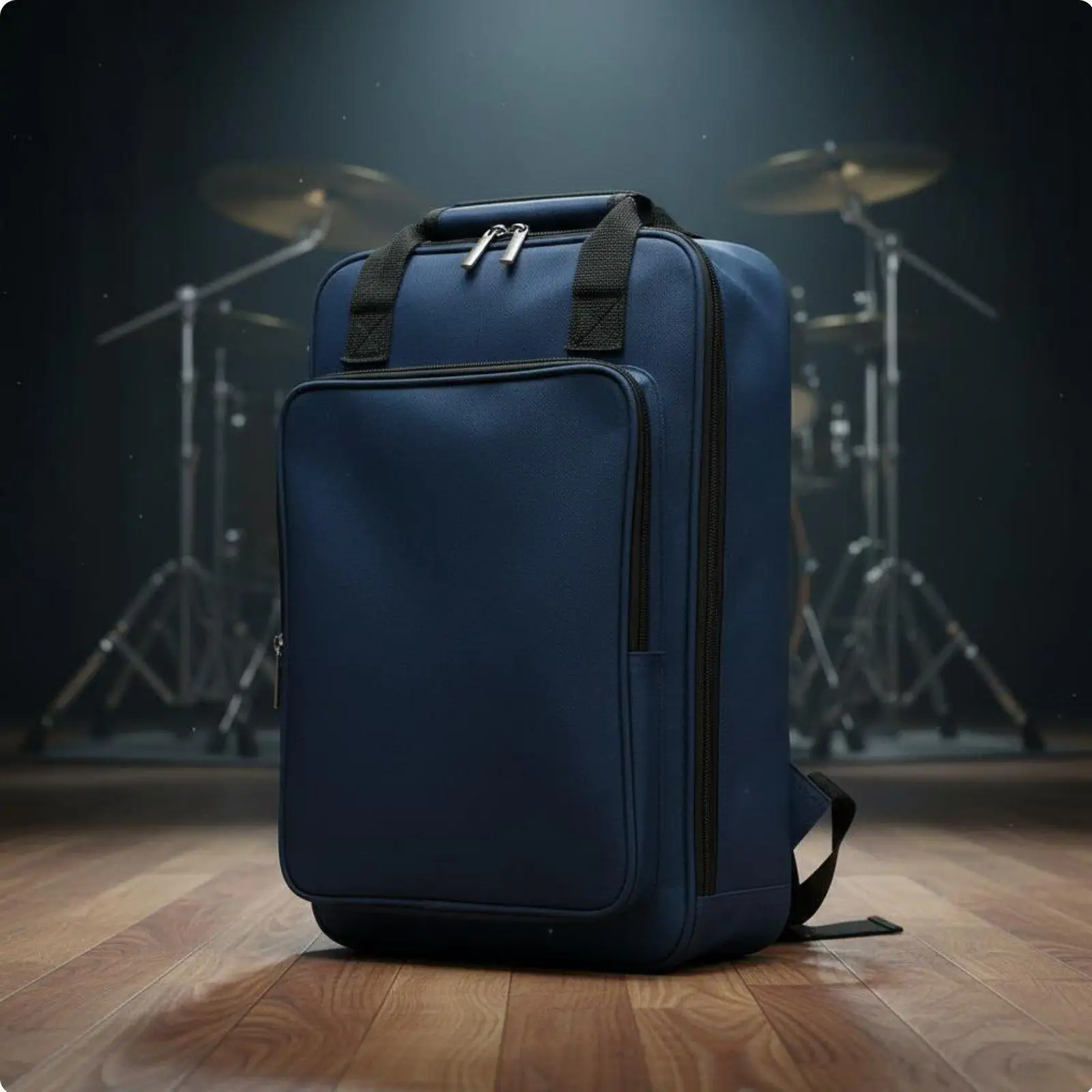 Heavy Duty Drumstick Carrier Padded Drum Sticks Case Drum Equipment Storage Bag for Percussion Gear and Tools