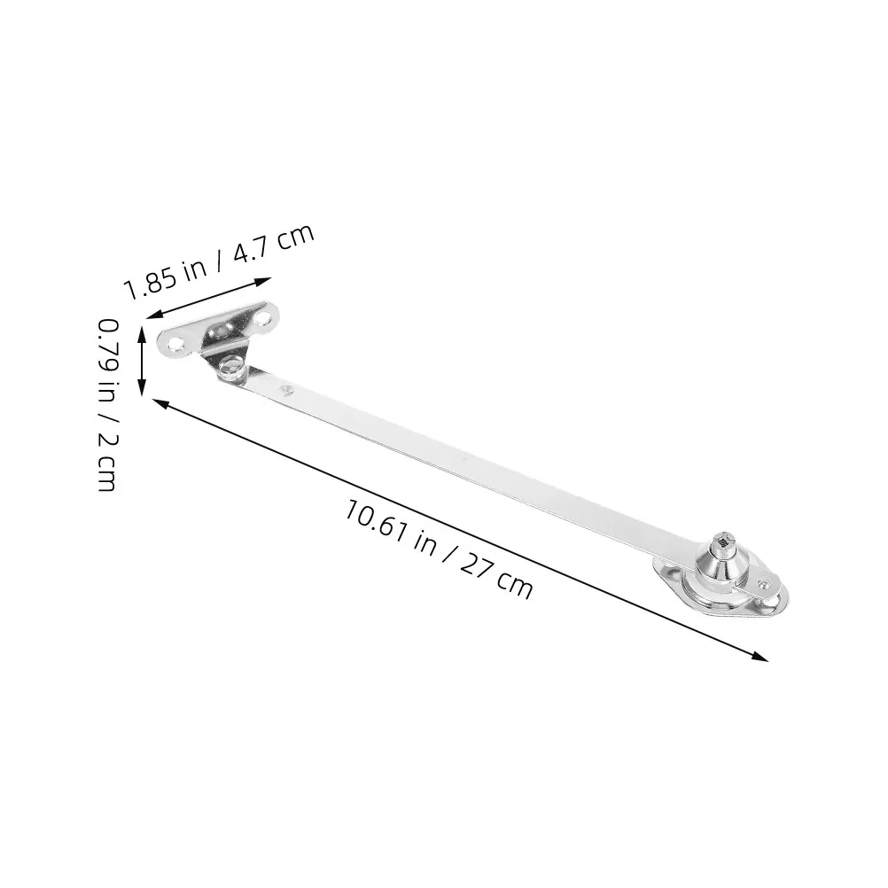 2Pcs Pull Down Cabinet Door Hinges Stainless Steel Drop Down Flap Hinge High Load Capacity Kitchen Cupboard Hinges for Compact