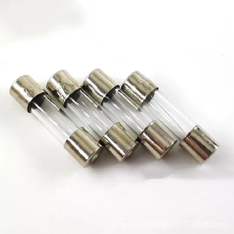 25pcs Veloce Colpo Rapido Tubo di Vetro Fusibili Fusibile 5x2 0/6x30mm 0.1A 0.2A 0.5A 1A 2A 2.5A 3A3.15A 4A 5A 8A 10A 15A 20A 30A 250V
