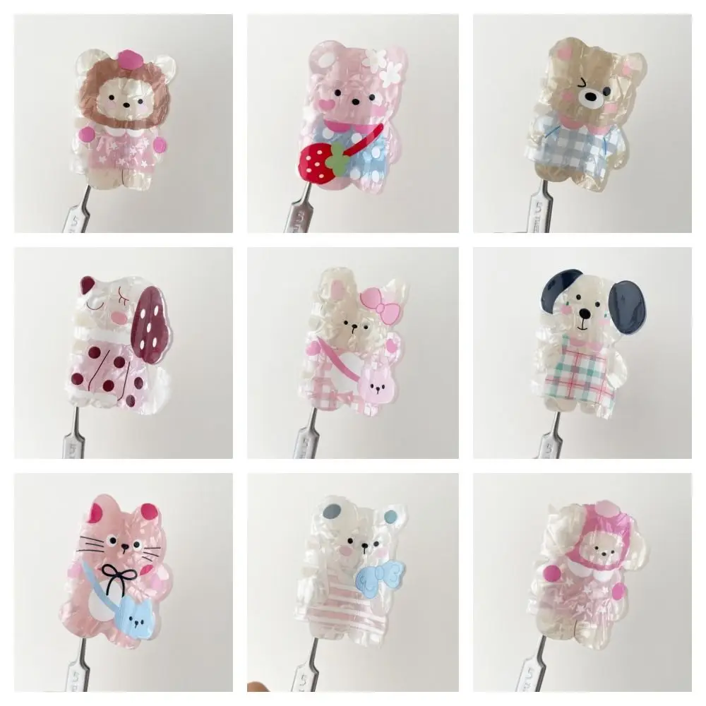 Korean Style Cartoon Animal Hair Claw Puppy Rabbit Sweet Bear Hair Clip Kawaii Creative Cute Cat Crab Clip Hair Accessories - view 6