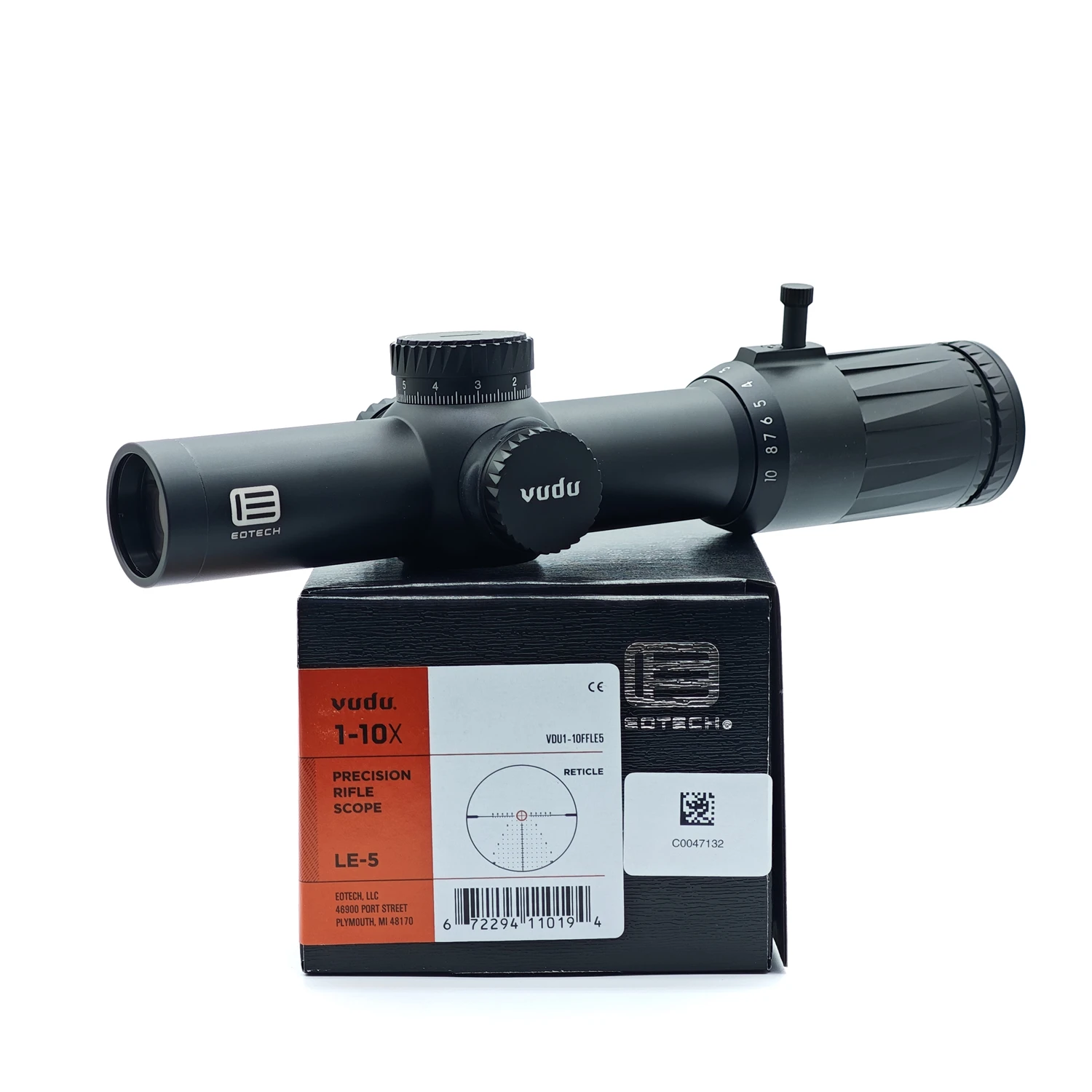 EOTECH Vudu 1-10x28 مللي متر SR5 MRAD شبكاني FFP الطائرة البؤرية الأولى Riflescope الدقة بندقية نطاق البصر Lunetas #5