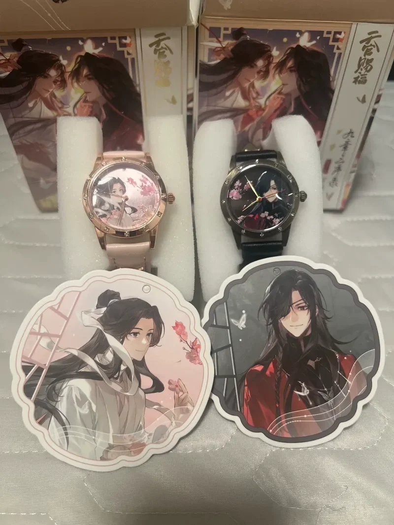 Original Anime Tian Guan Ci Fu Blind Box Tgcf Xie Lian Hua Cheng Quartz Wristwatch Collectible Fashion Gift For Anime Fans view 4