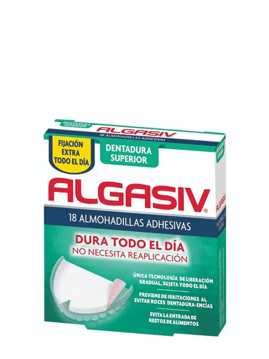 Algasiv Top Adhesive Pads Prosthesis 18 PCs-Fix the upper teeth and prevent rubbing and irritation