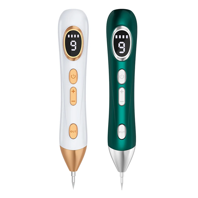 2024Multi-functional Tattoo Removal and Freckle Point Mole Pen USB Rechargeable LED Screen Electroionic Carbonization Beauty Pen