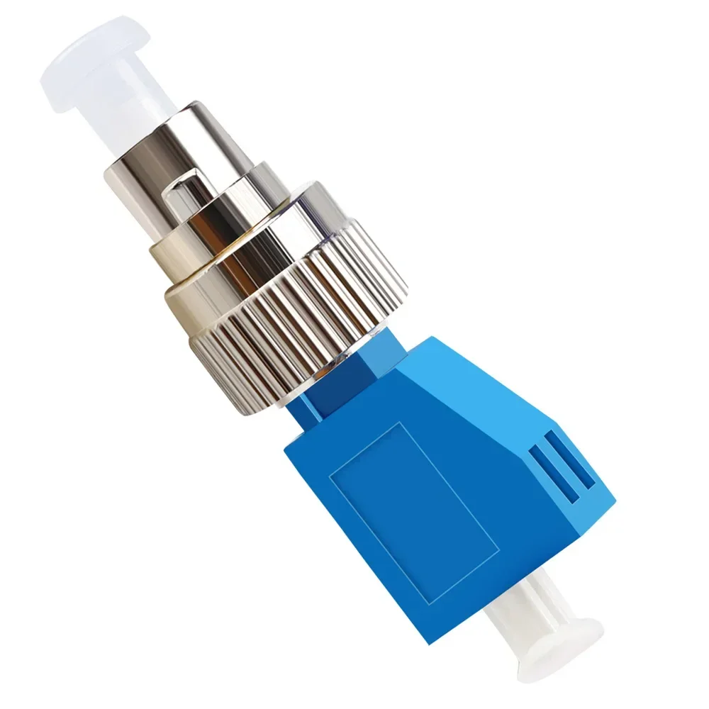 ZoeRax FC UPC Male to LC UPC Female Hybrid Fiber Adapter Single Mode Optical Connector for FTTH VFL Red