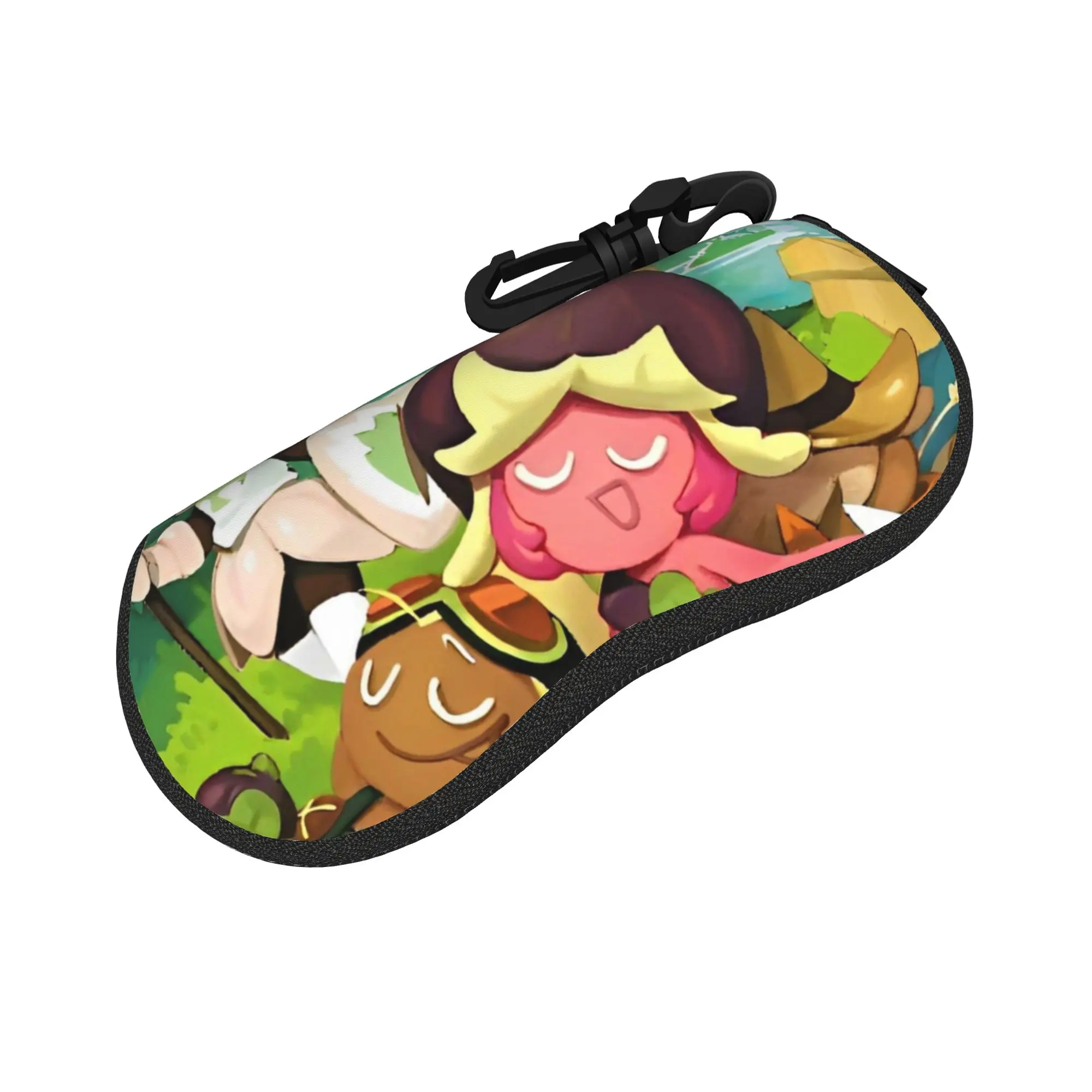 Cookie Run Kingdom Characters Glasses Case Unisex Travel Box Gacha Game Eyewear Protector Glasses Box