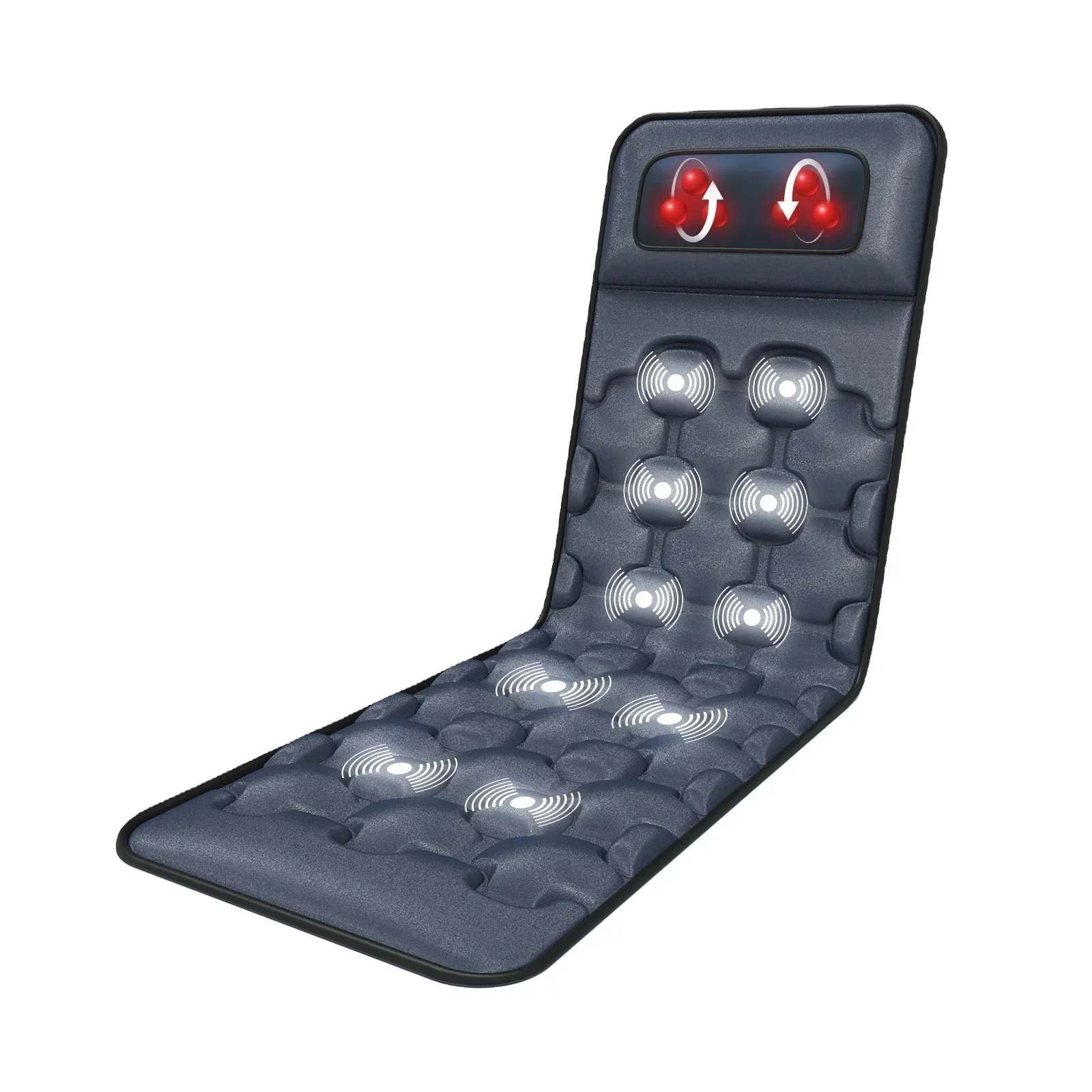 Full Body Massage Bed Mat Adjustable Vibration Thai Neck and Back Massage Cushion Massage Mattress